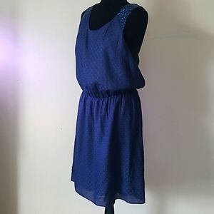 LILLY PULITZER Calissi Dress  Sequin Neckline High Low Silk Blends S Large